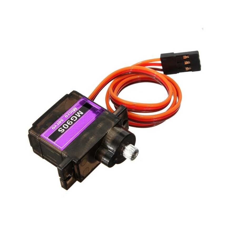 MG90S Servo Motor Metal Dişli - 180 Derece