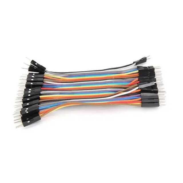 10cm 40'lı jumper kablo erkek-erkek