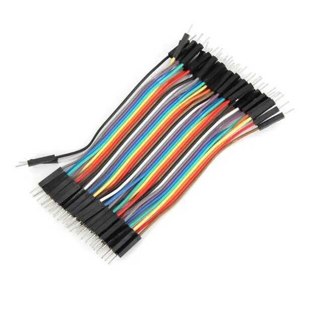 10cm 40'lı jumper kablo erkek-erkek