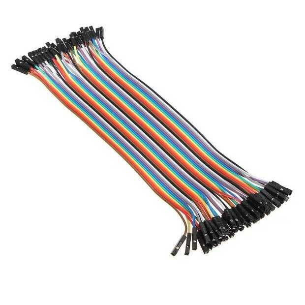 20cm 40'lı jumper kablo dişi-dişi