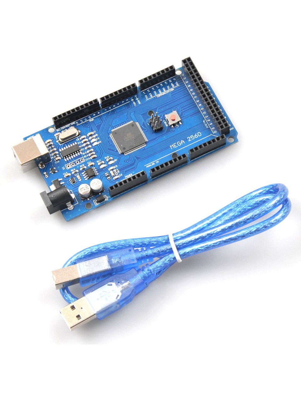 Arduino MEGA 2560 R3 Klon - USB Kablo Hediyeli - (USB Chip CH340)