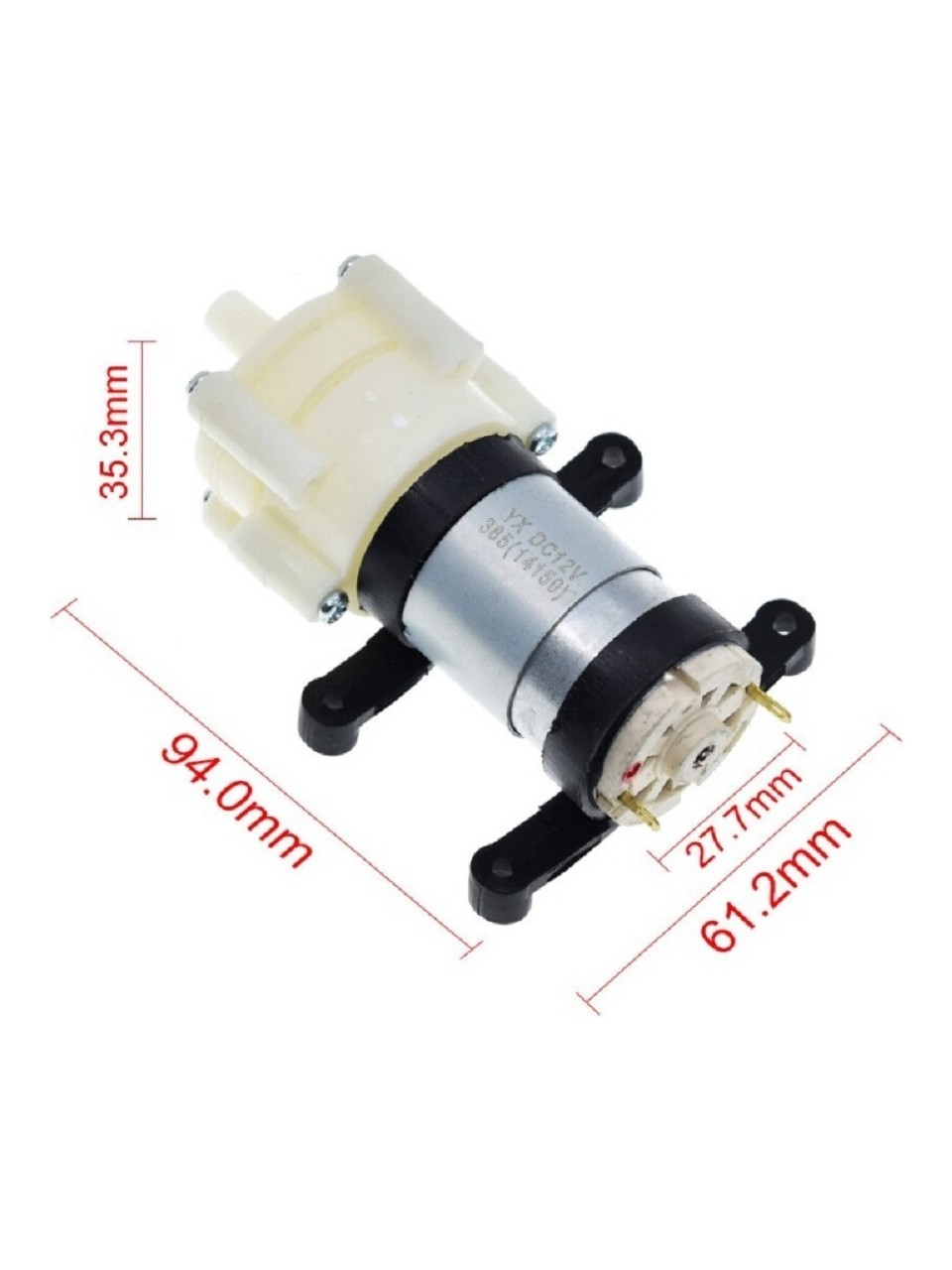DC6-12V mini Akvaryum motoru su pompası R385