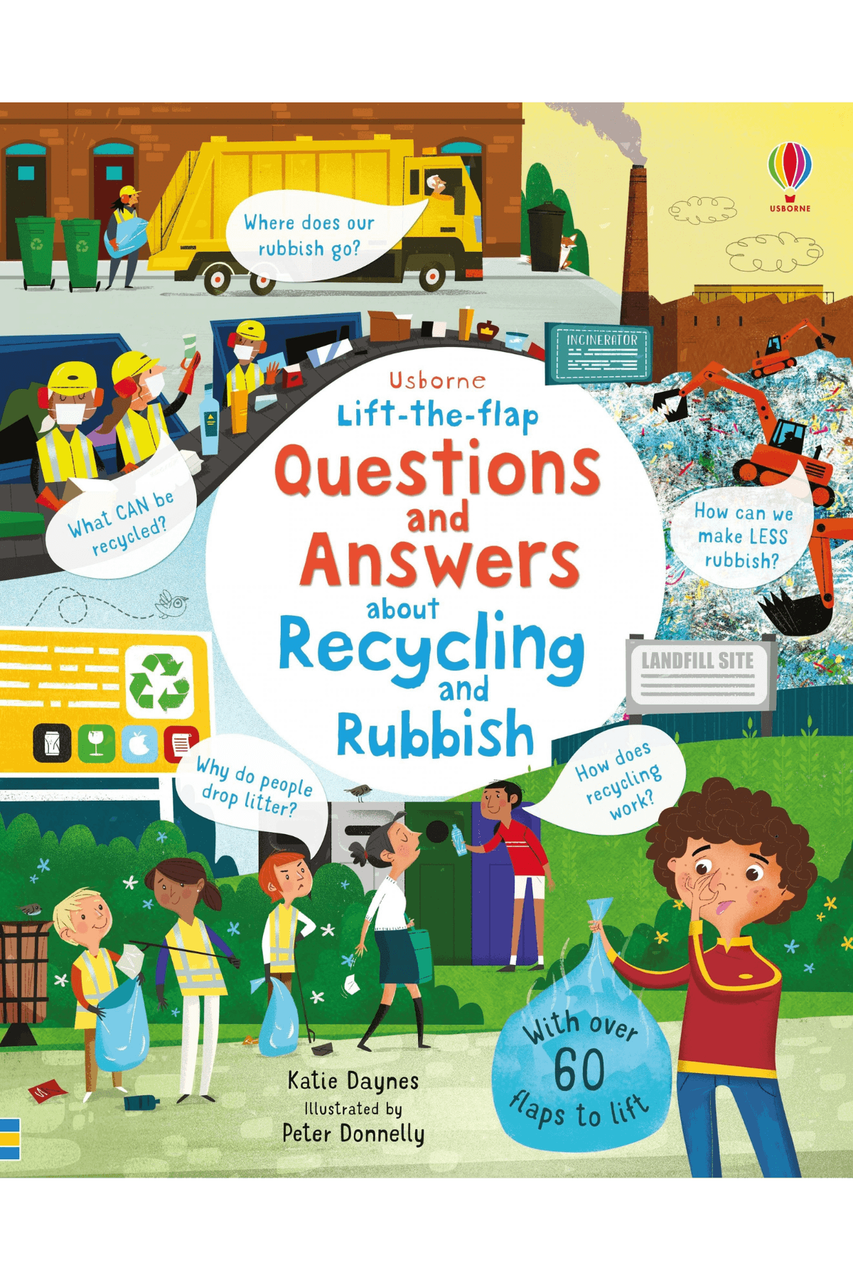 Lift-The-Flap Questions And Answers About Recycling And Rubbish