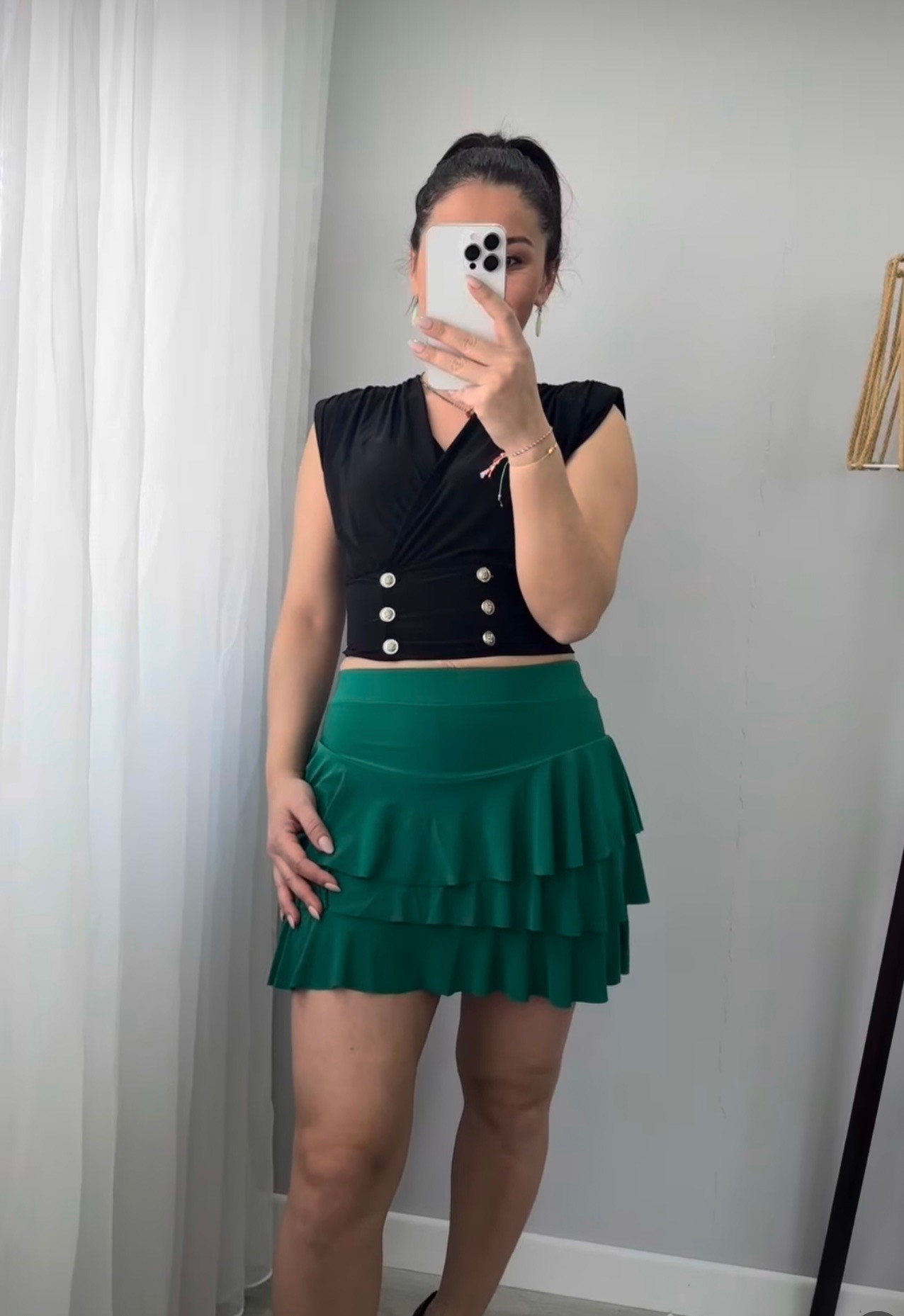 Sandy Kumaş Bluz 