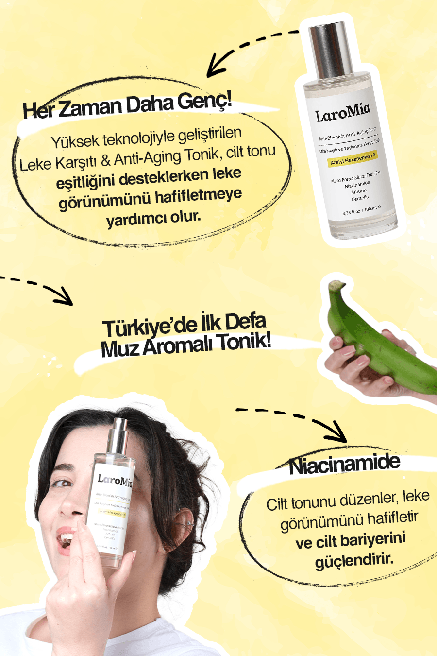 Leke & Yaşlanma Karşıtı Tonik