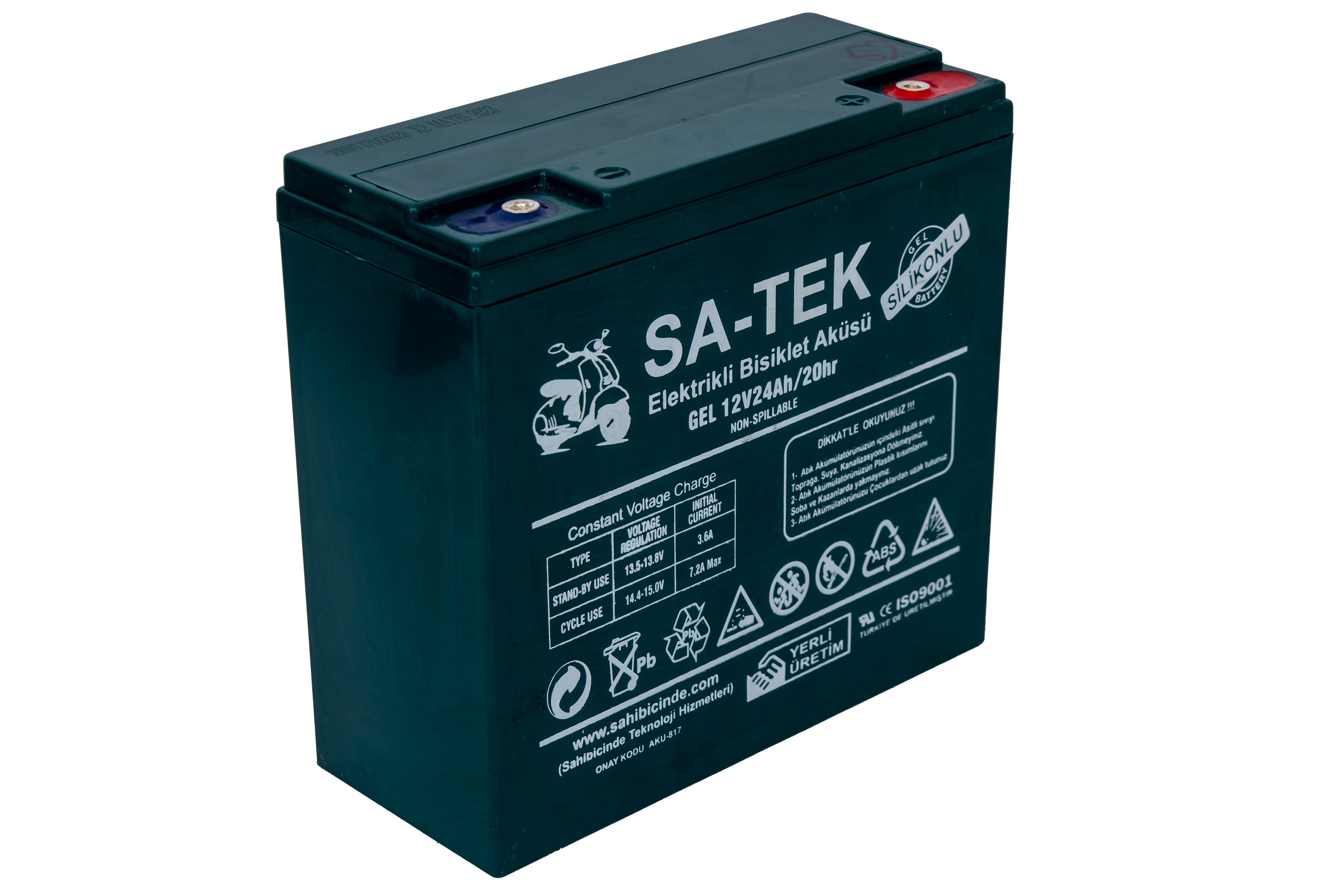 SA-TEK 12V 24 Ah