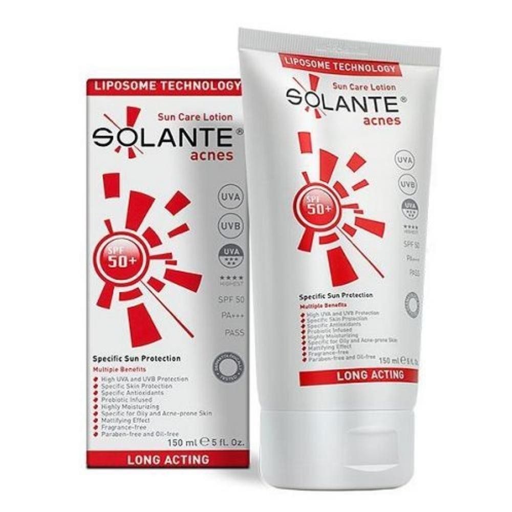 Solante Acnes SPF 50+ Losyon 150 ML