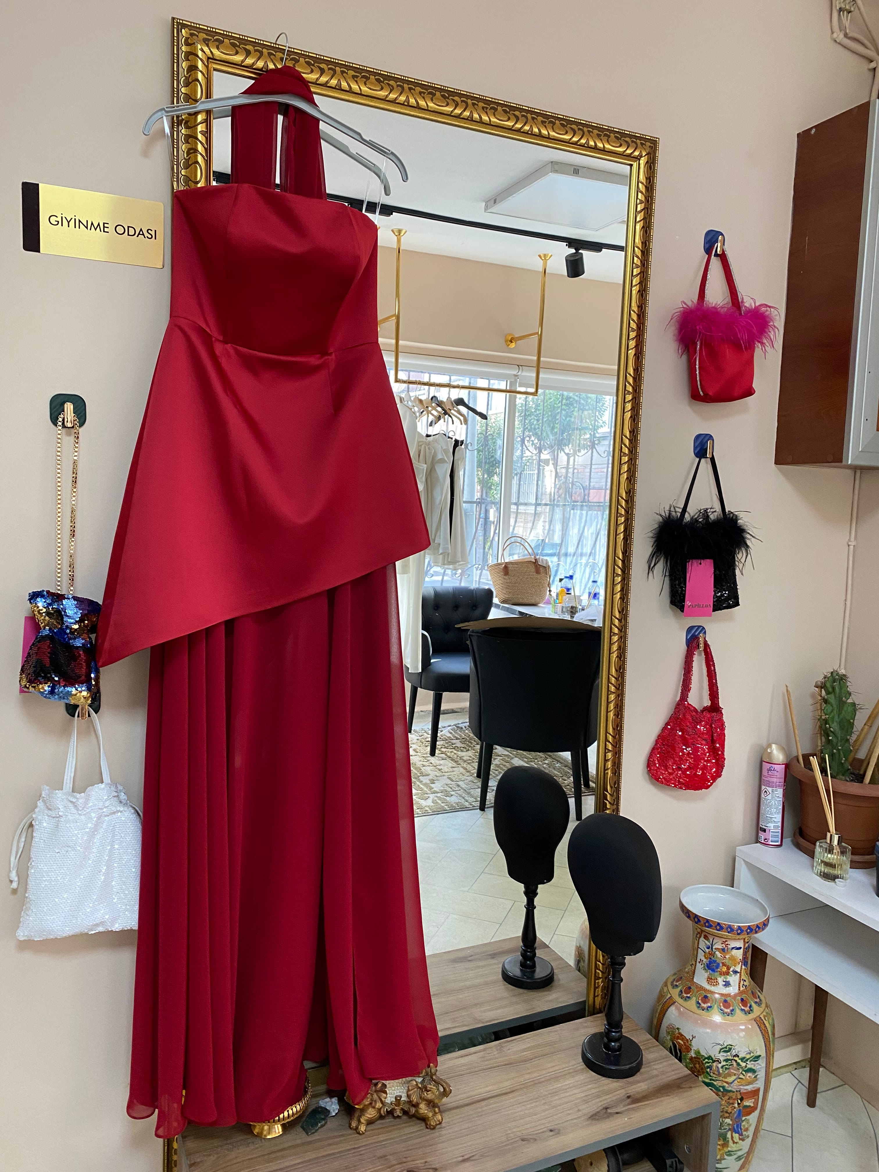 Monare Dress - KIRMIZI