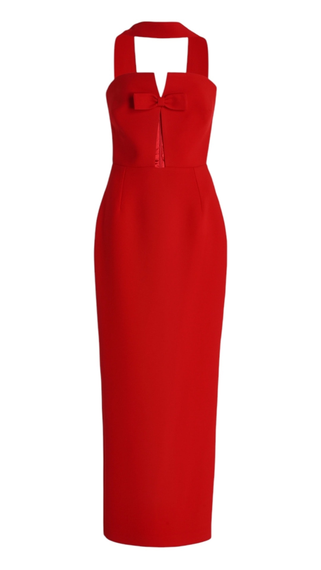 Ribbon Dress - KIRMIZI