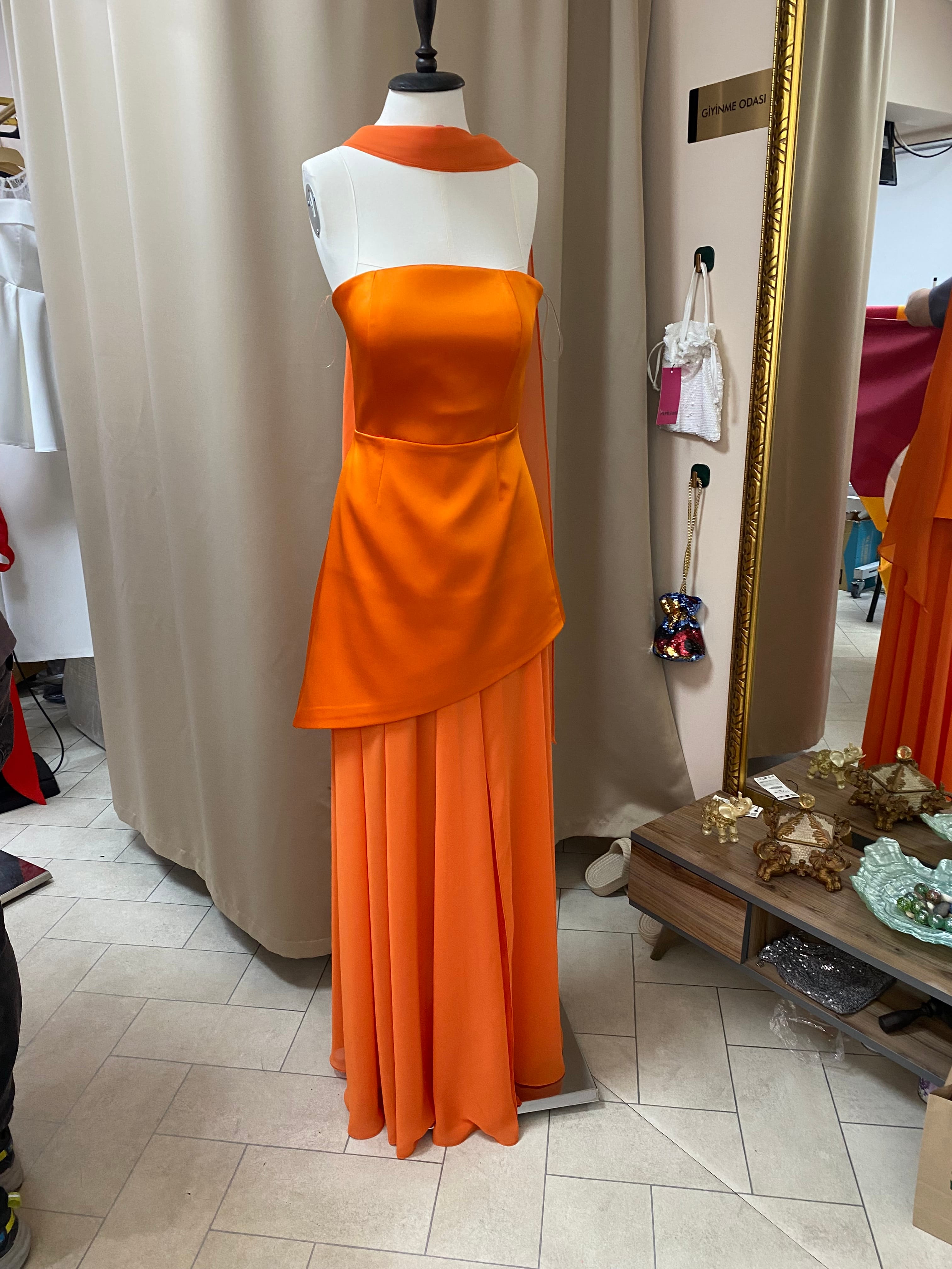 Monare Dress - TURUNCU