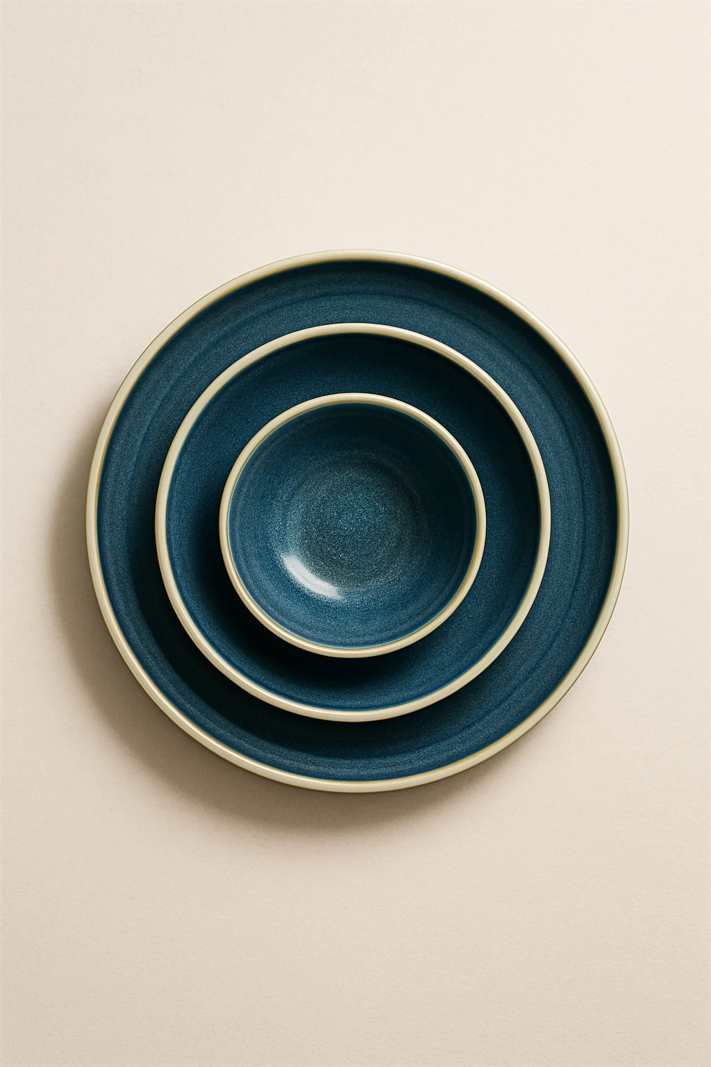 Nordic | Stoneware Tabak Takımı - Koyu Yeşil