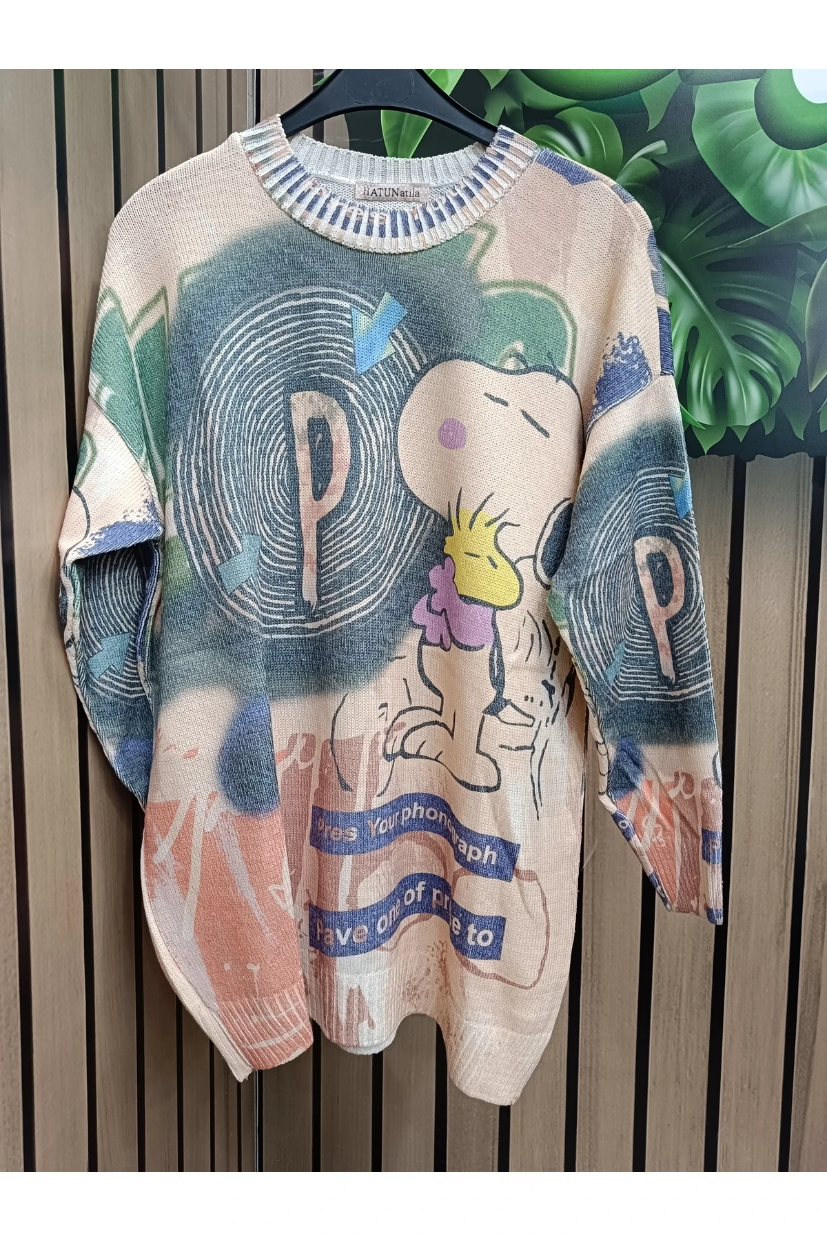 Dijital baskı kazak