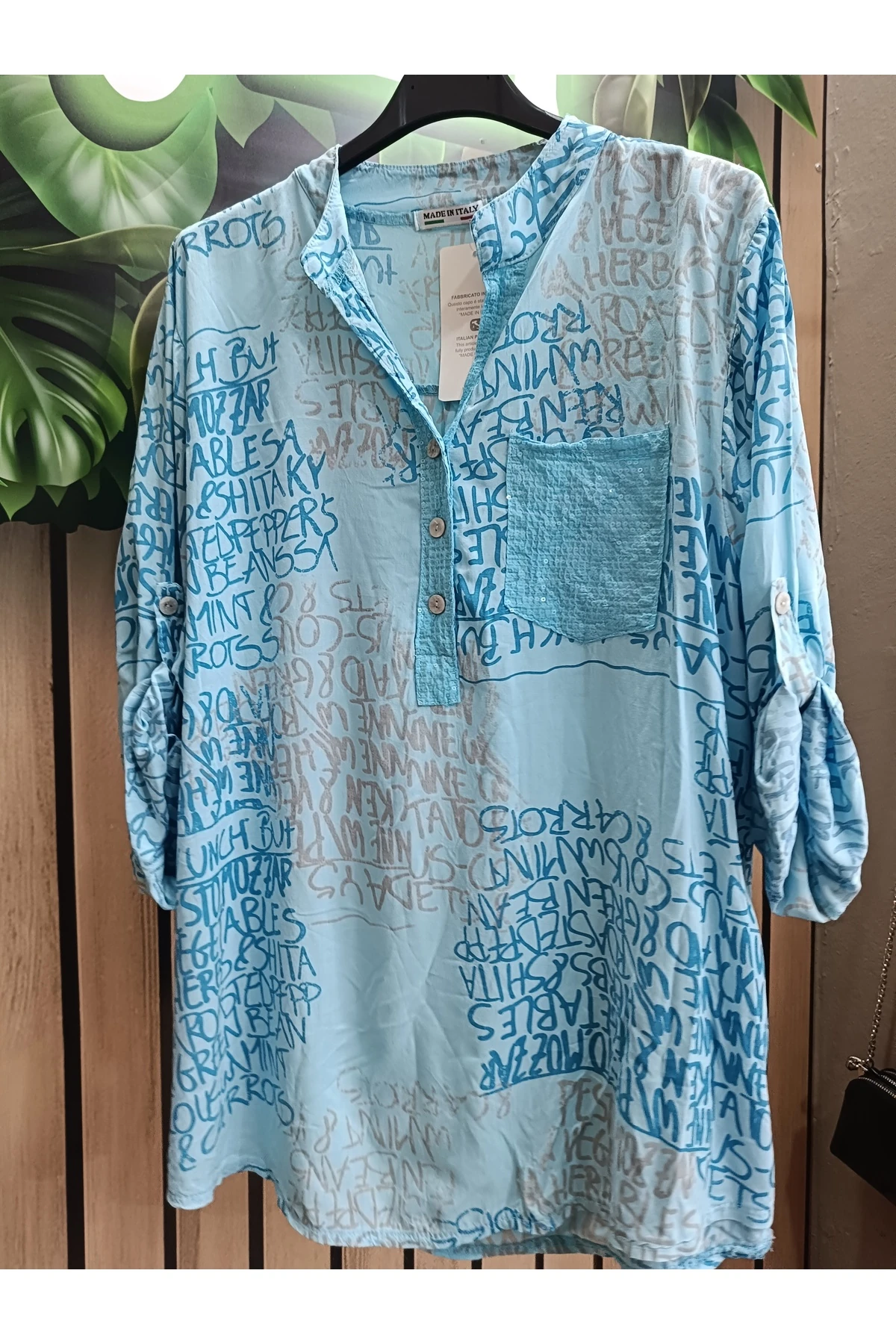 İtalyan viskon gömlek