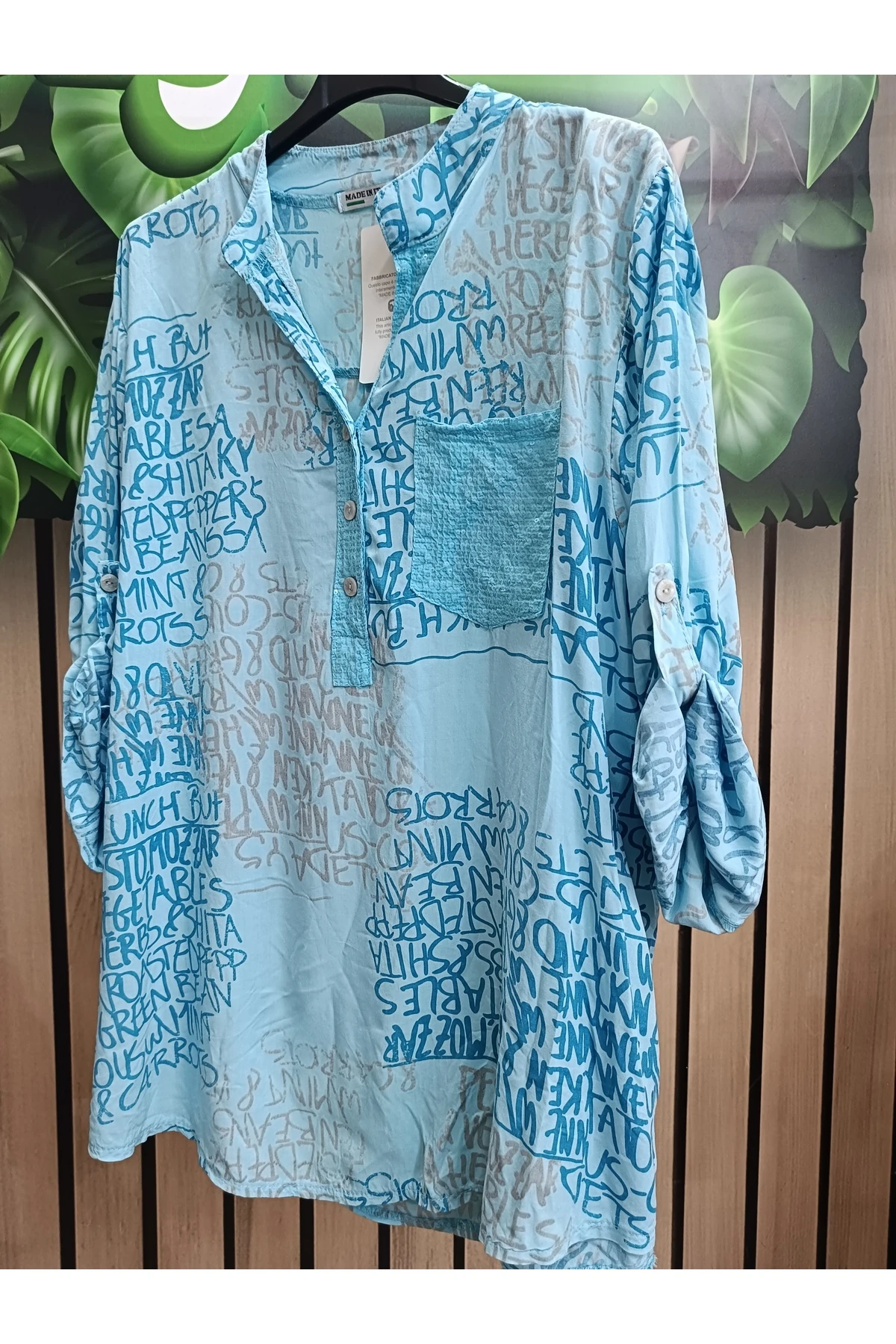 İtalyan viskon gömlek