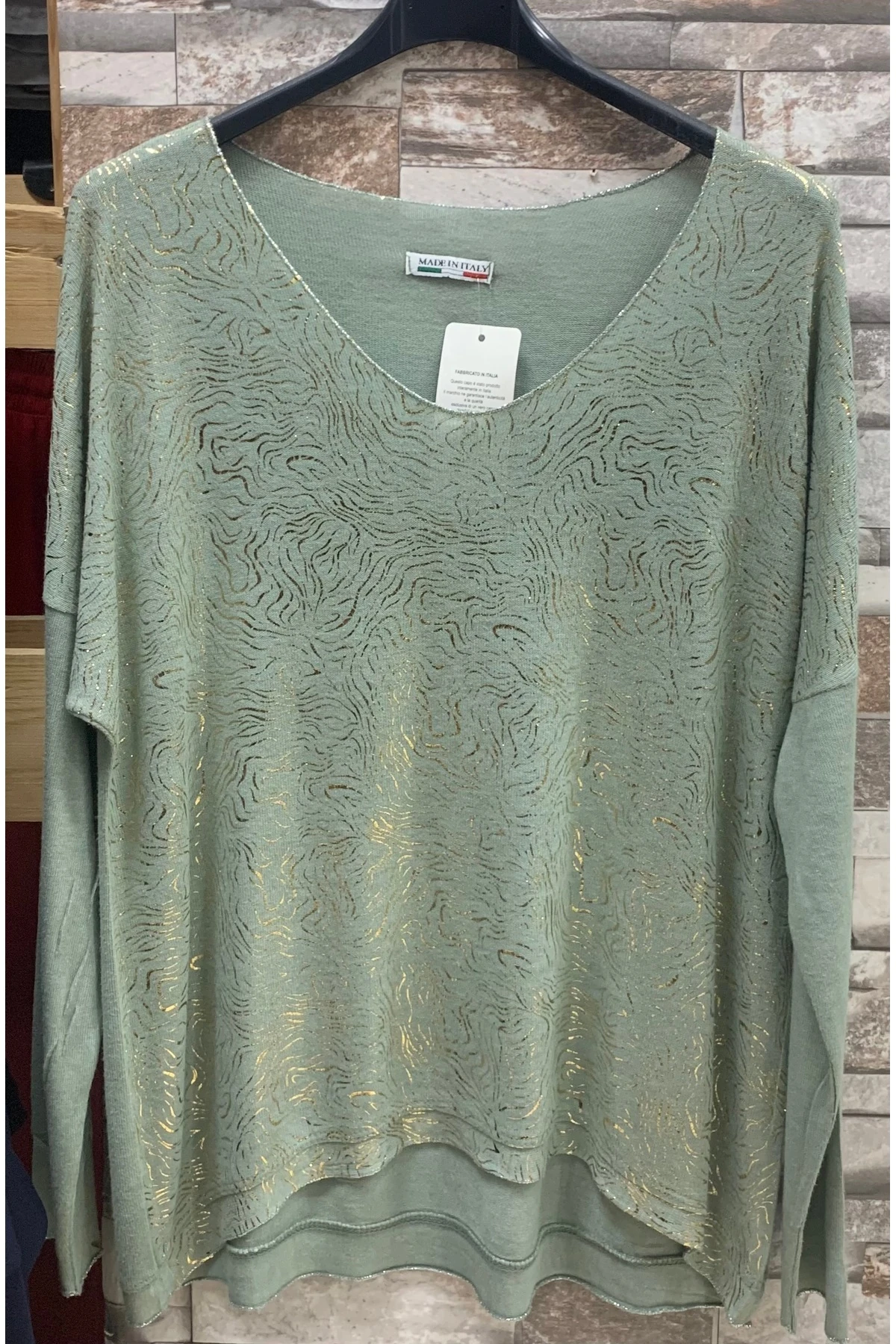 İtalyan parlak triko