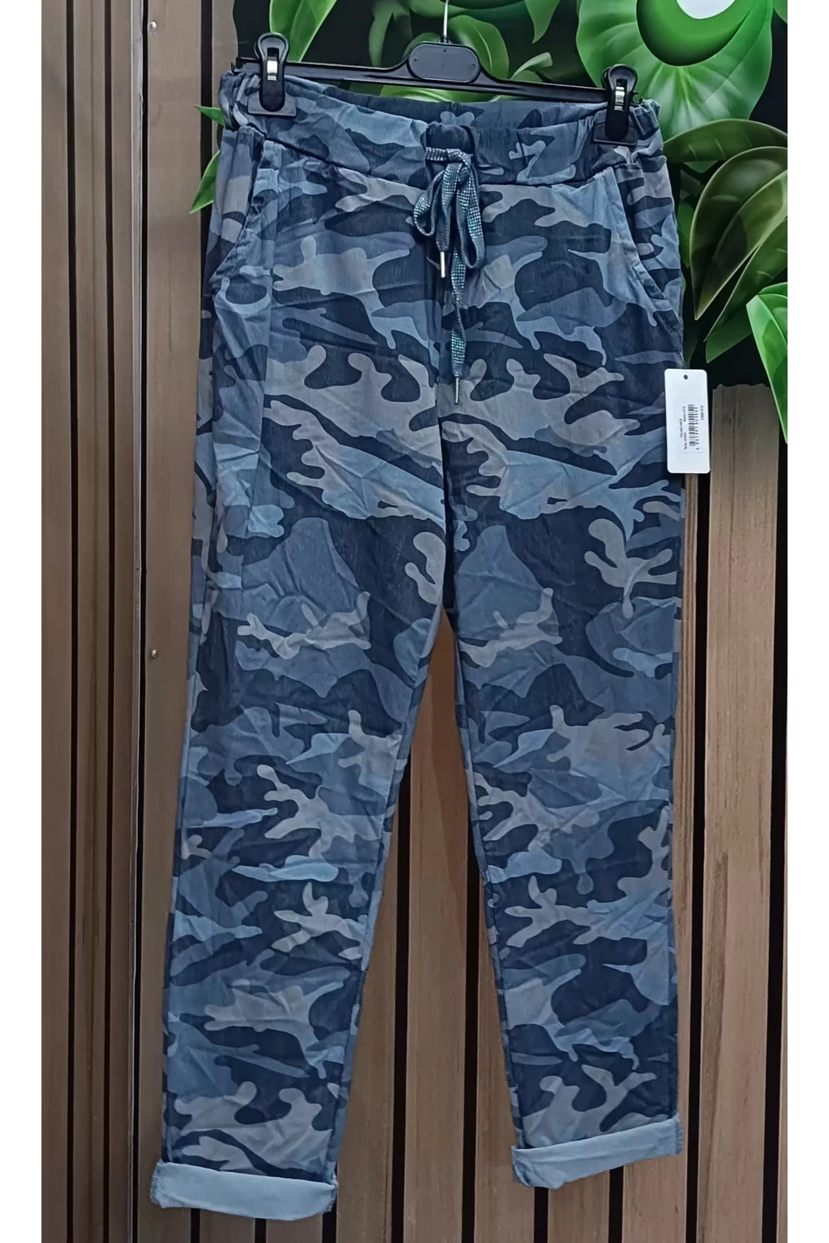 İtalyan kamuflaj pantolon