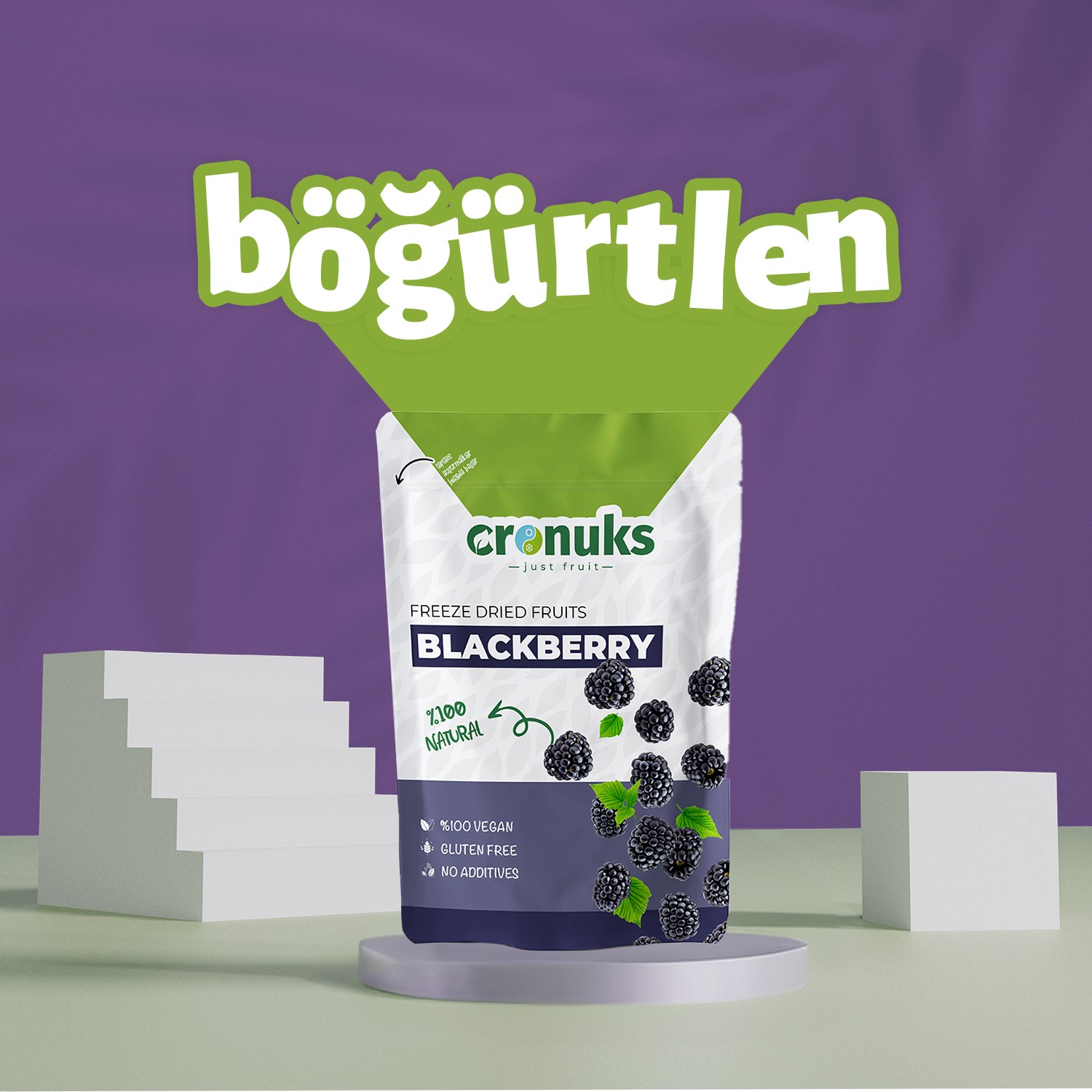 Freeze Dried Böğürtlen