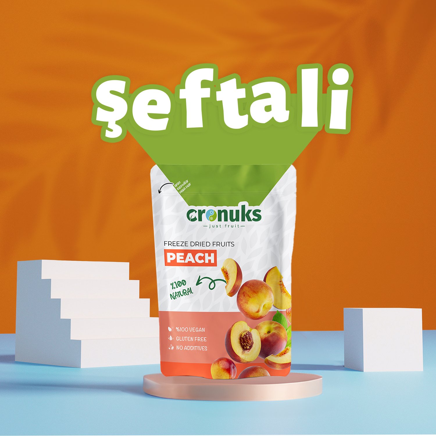 Freeze Dried Şeftali