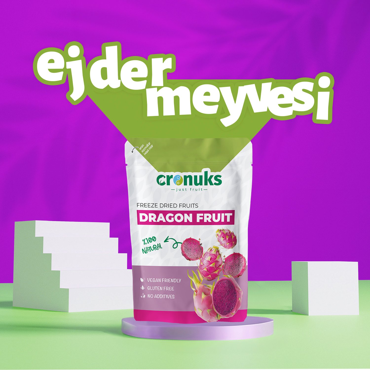 Freeze Dried Ejder Meyvesi