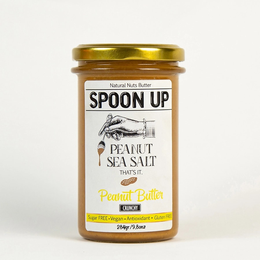 DENİZ TUZLU PARÇACIKLI (CRUNCHY) FISTIK EZMESİ     *şeker ilavesiz,glutensiz,vegan