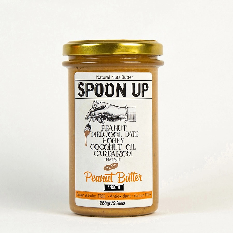 HURMA PARÇACIKLI&BALLI FISTIK EZMESİ,(SMOOTH) *şeker ilavesiz,glutensiz