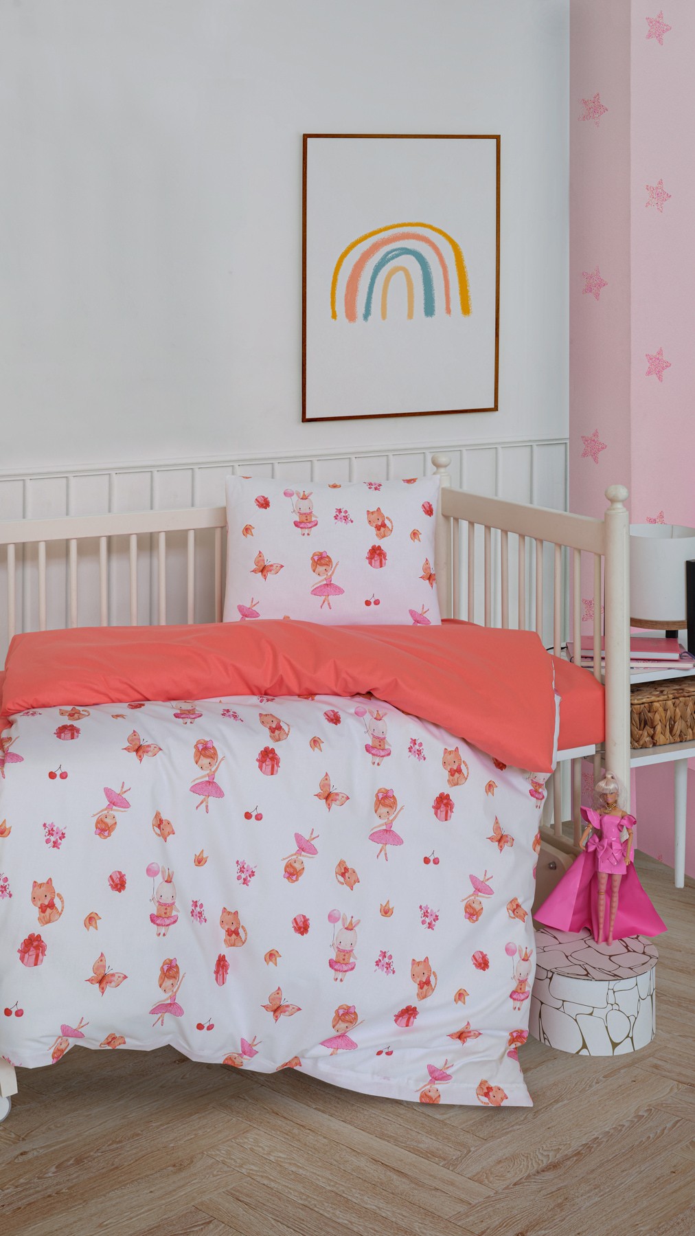CHERRY l Bebek Nevresim Takımı 
