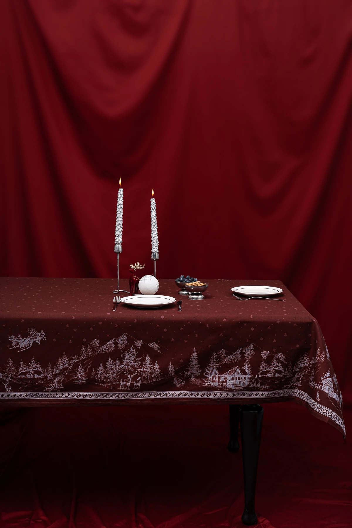 Bordeaux Masa Örtüsü