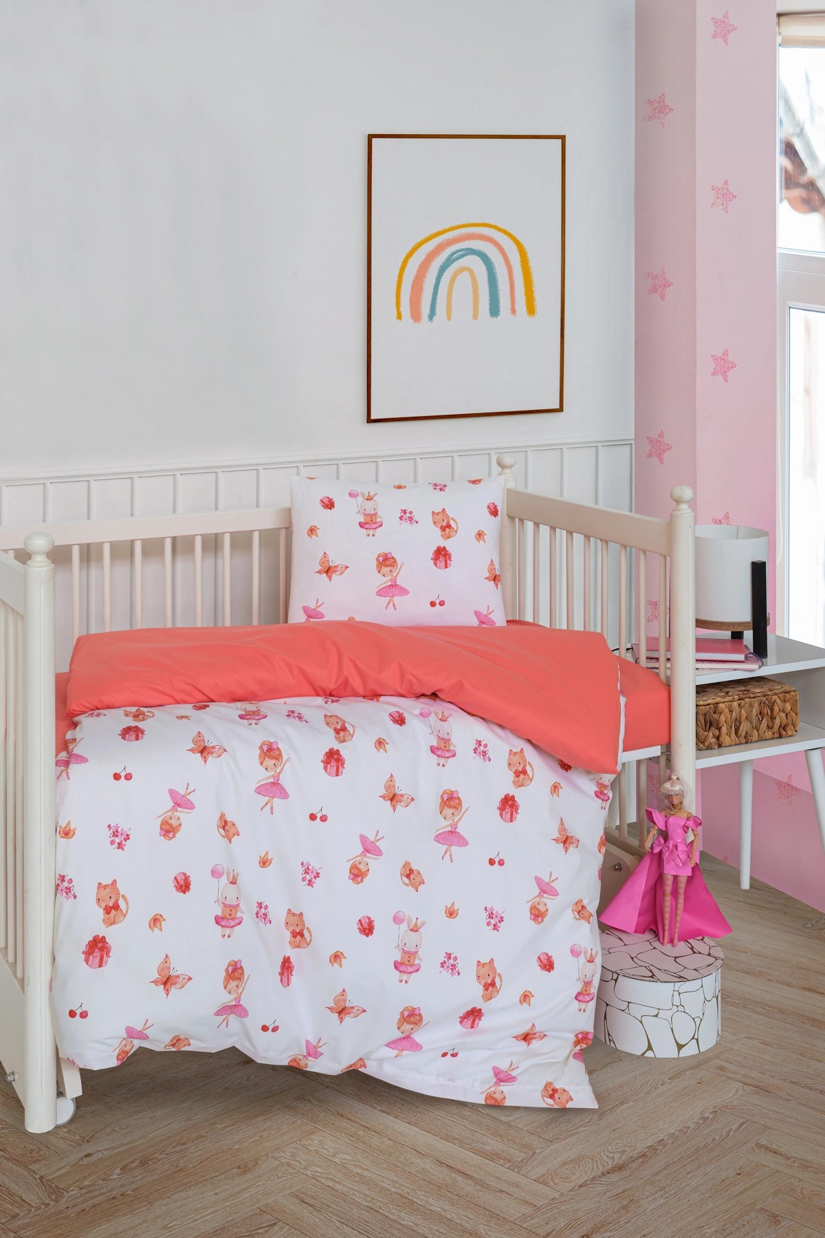 CHERRY l Bebek Nevresim Takımı 