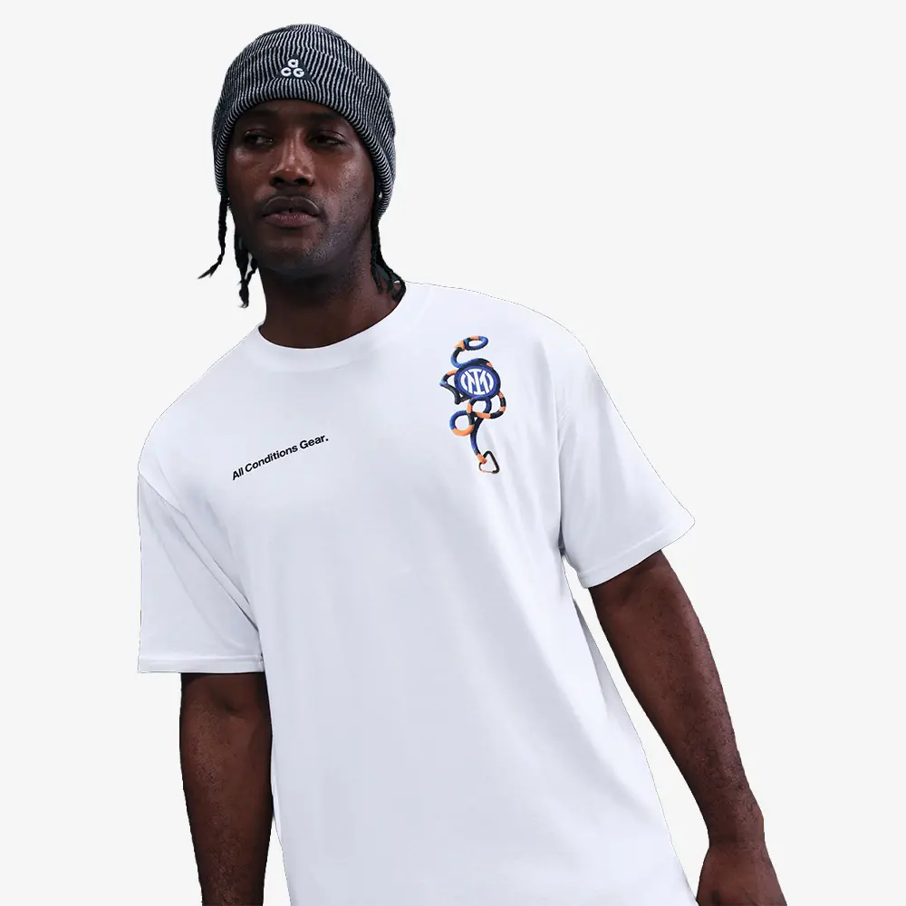 Inter Milan x ACG T-Shirt 'Beyaz'