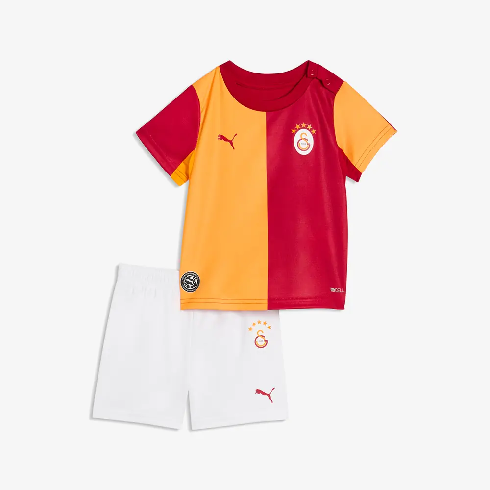 Galatasaray 2026/27 İç Saha Taraftar Bebek Forma Takımı 'Sarı Kırmızı'