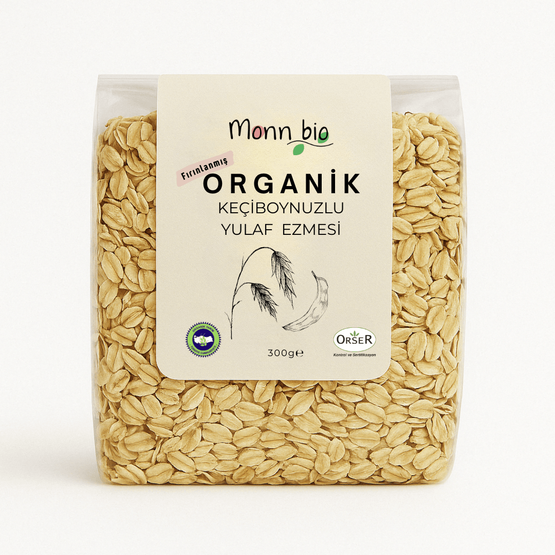 Organik Keçiboynuzlu Yulaf Ezmesi 300 g