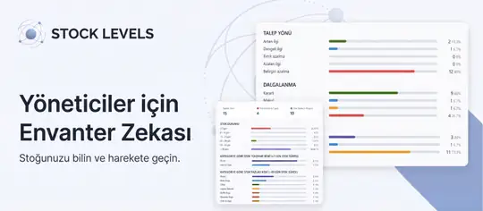 Stock Levels ekran görüntüsü 1