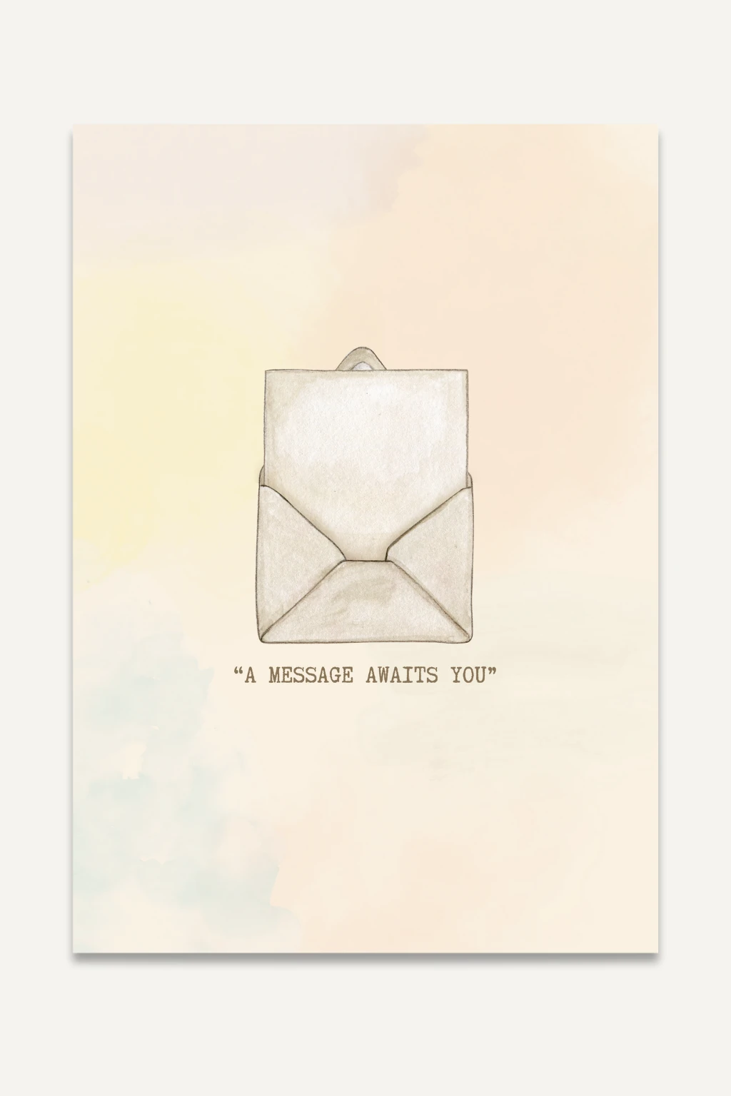 A Message Awaits You (Çerçeveli)