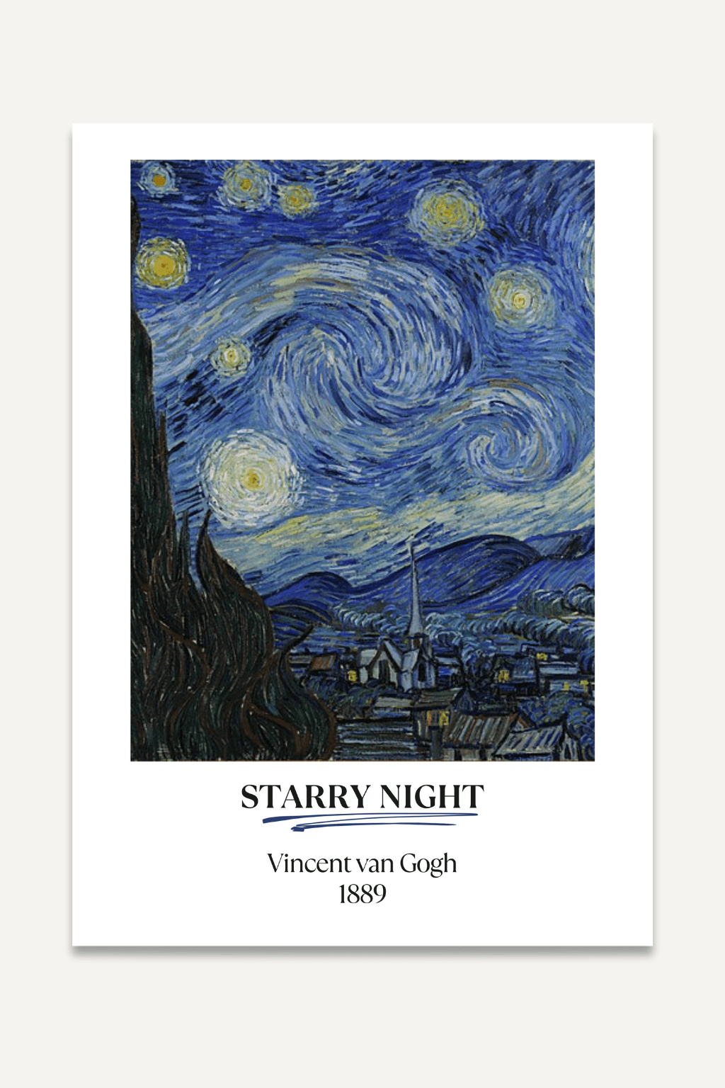 Van Gogh; Starry Night