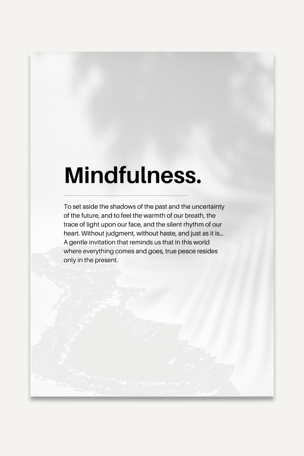 Mindfulness