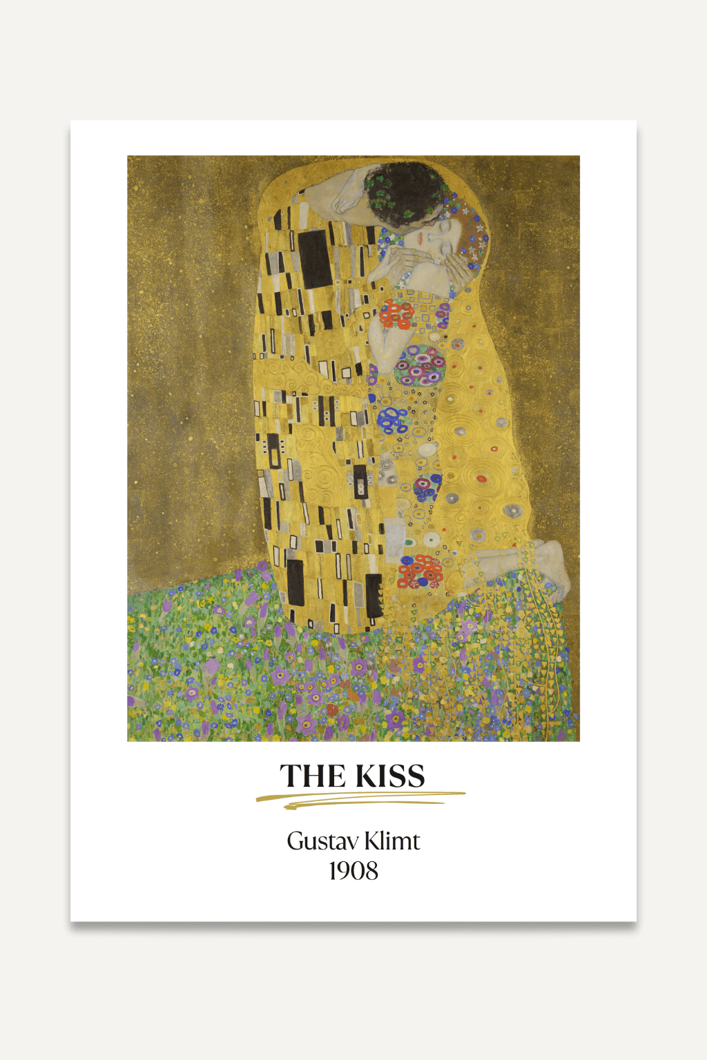 Klimt; the Kiss