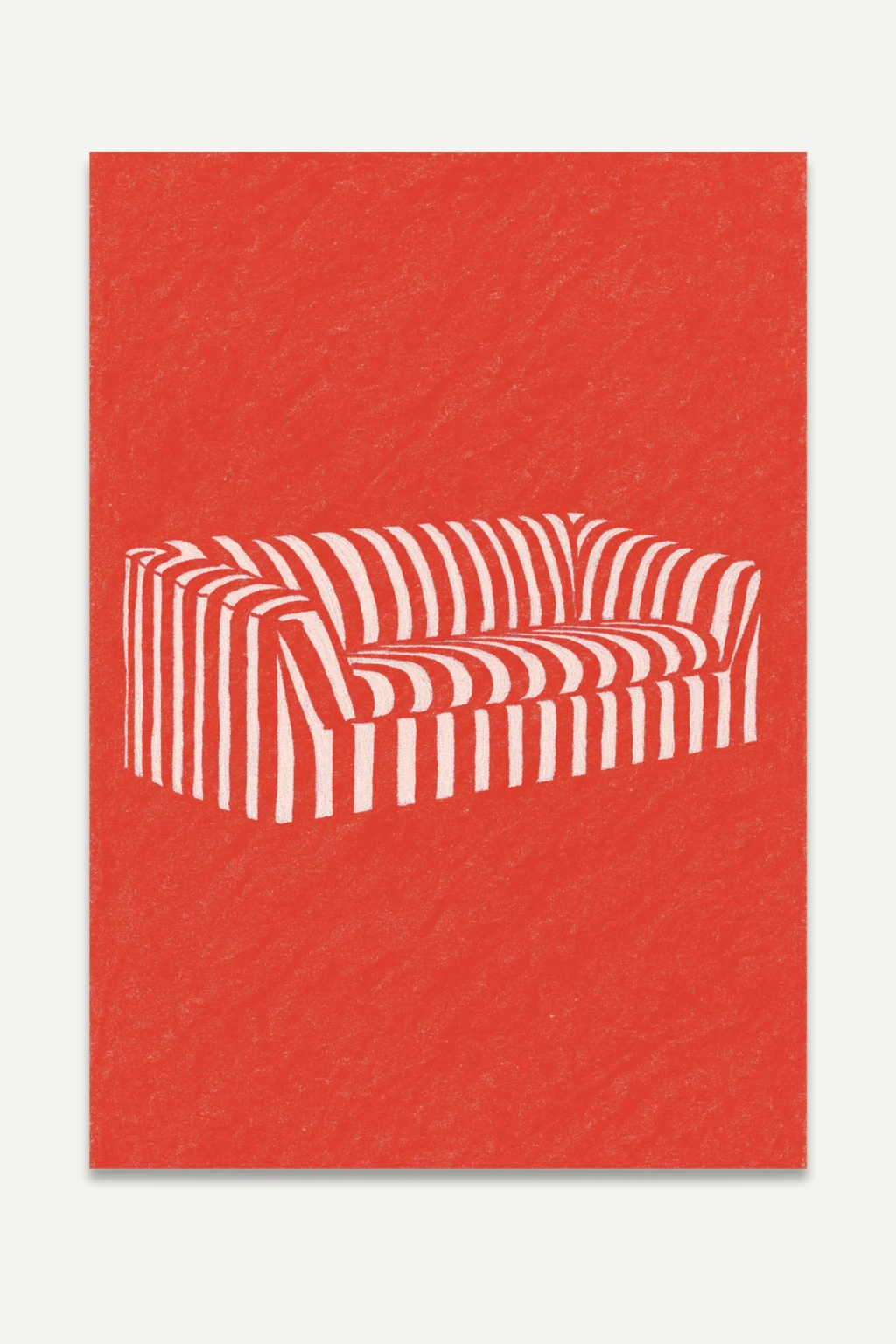 Striped Sofa 