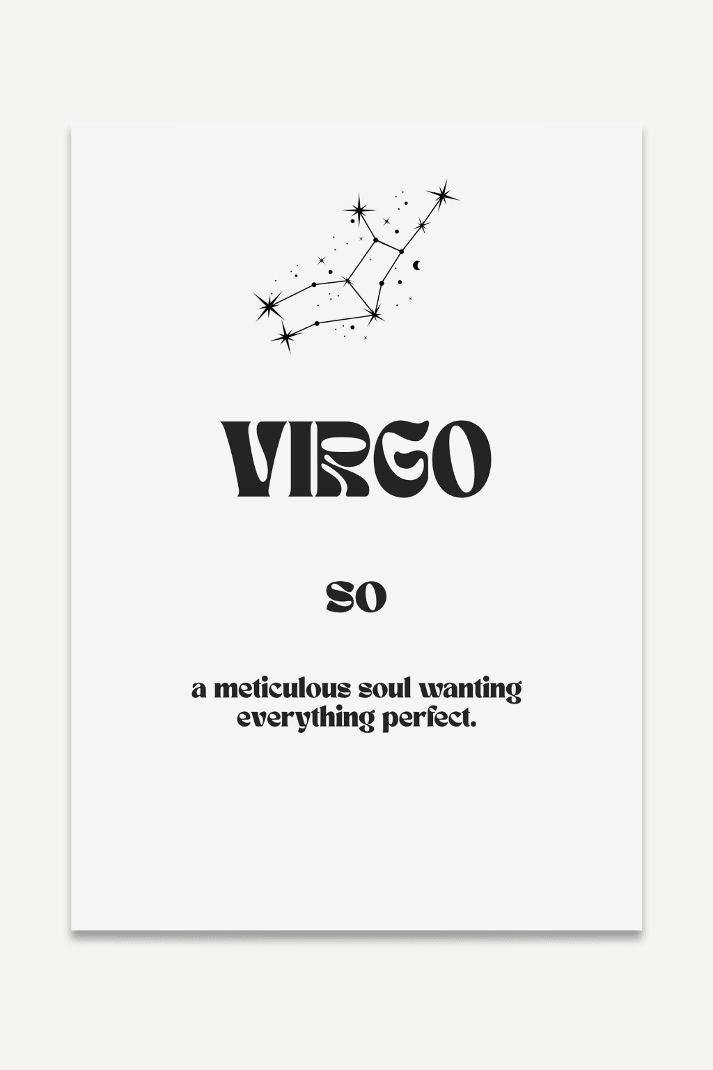 Virgo so...