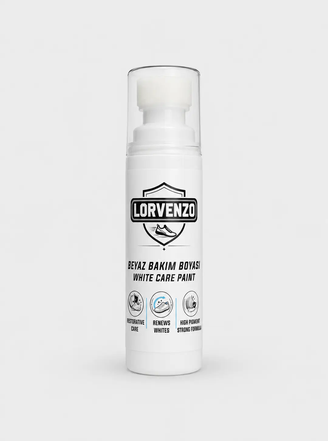Lorvenzo Beyaz Deri Ayakkabı Bakım Boyası
