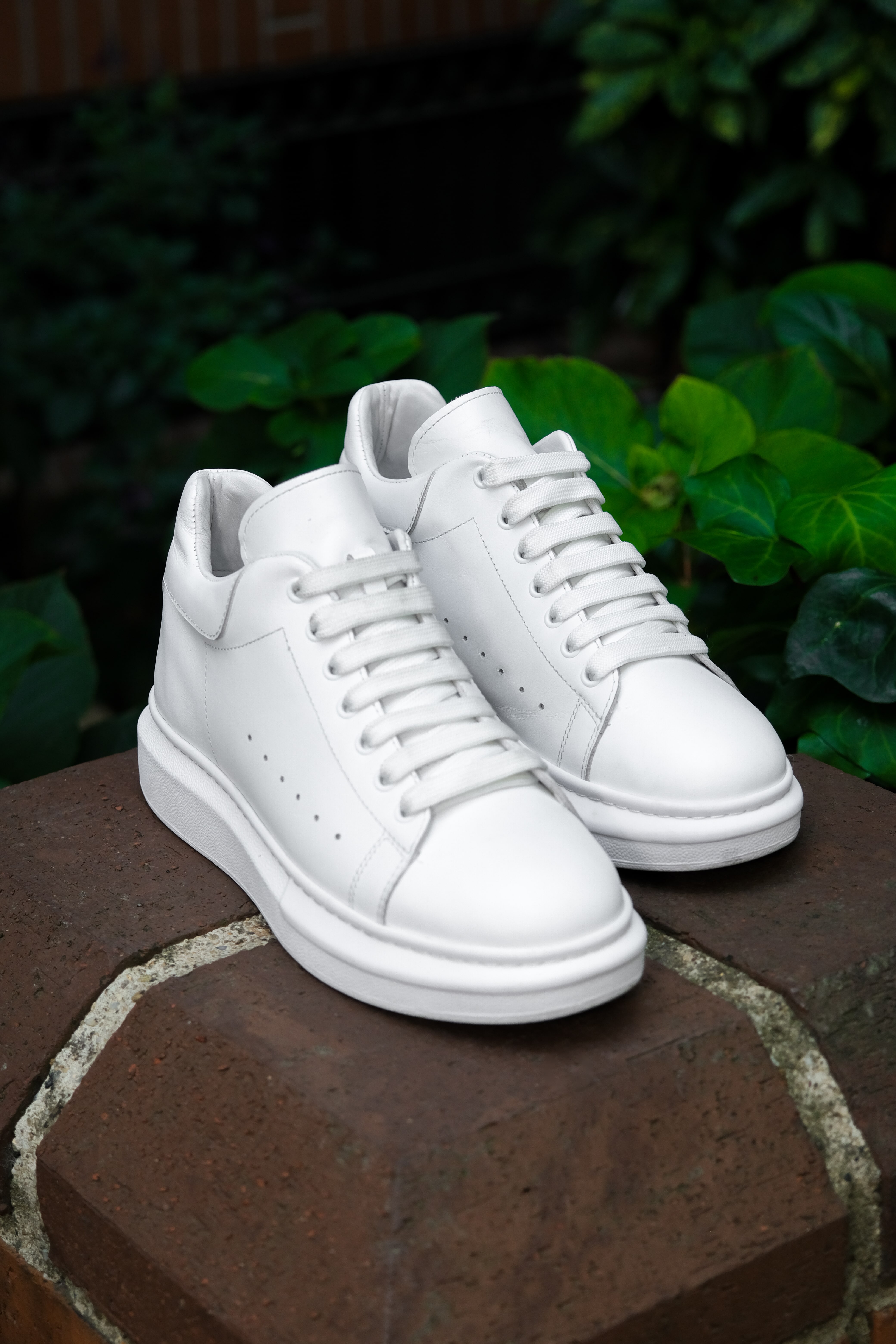 UNISEX DERİ SNEAKER +7 CM GİZLİ TABANLI