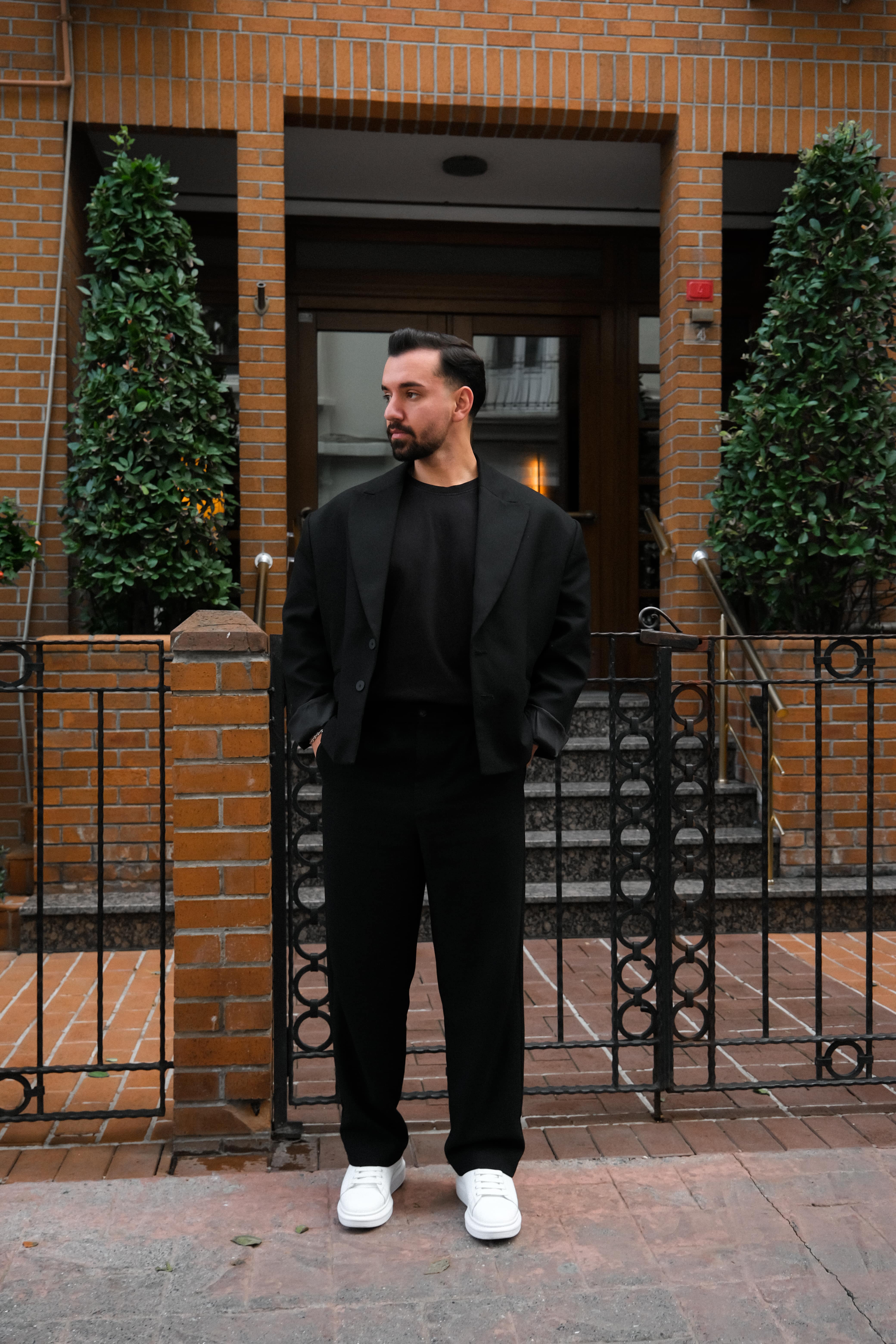 UNISEX DERİ SNEAKER +7 CM GİZLİ TABANLI