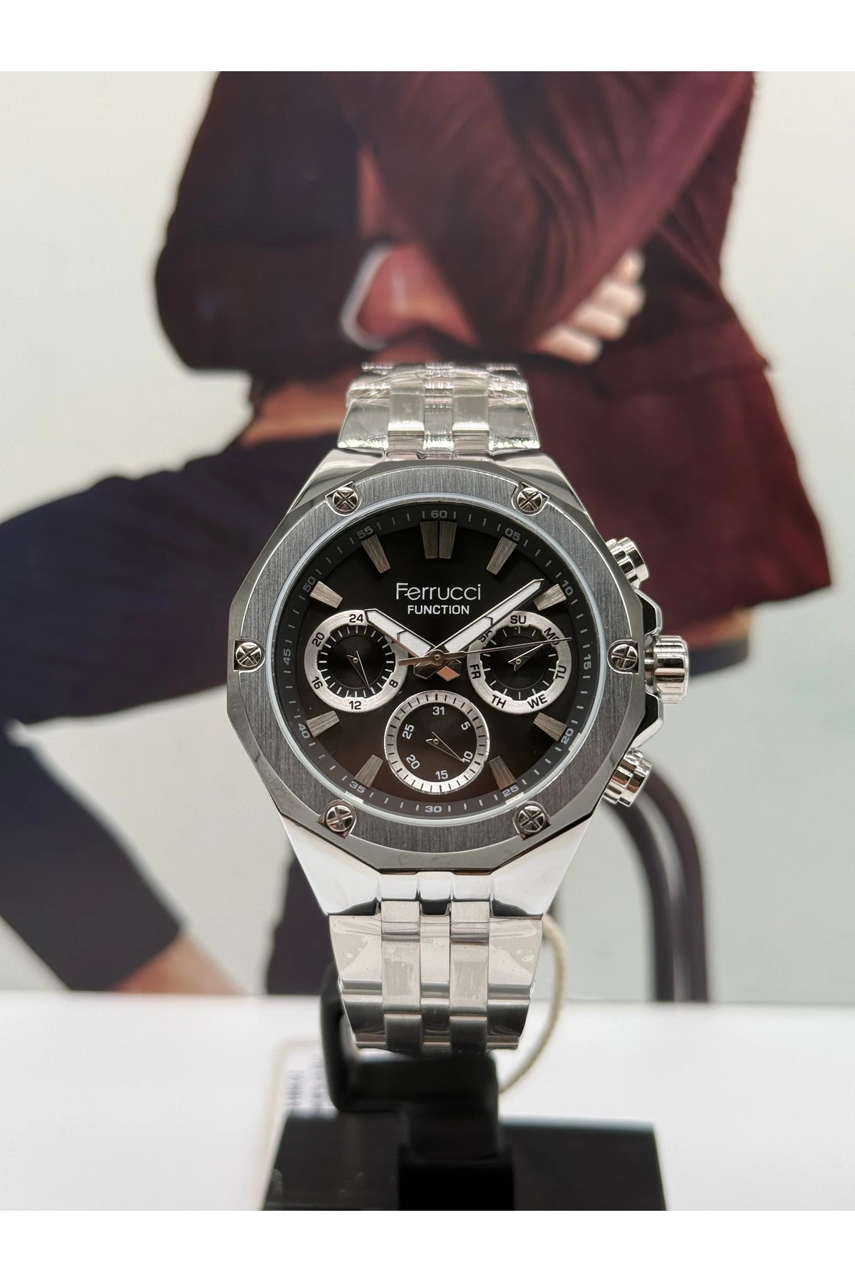 03518M ERKEK KOL SAATİ  - Siyah