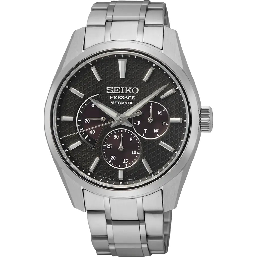 SEIKO PRESAGE ERKEK KOL SAATİ - Siyah