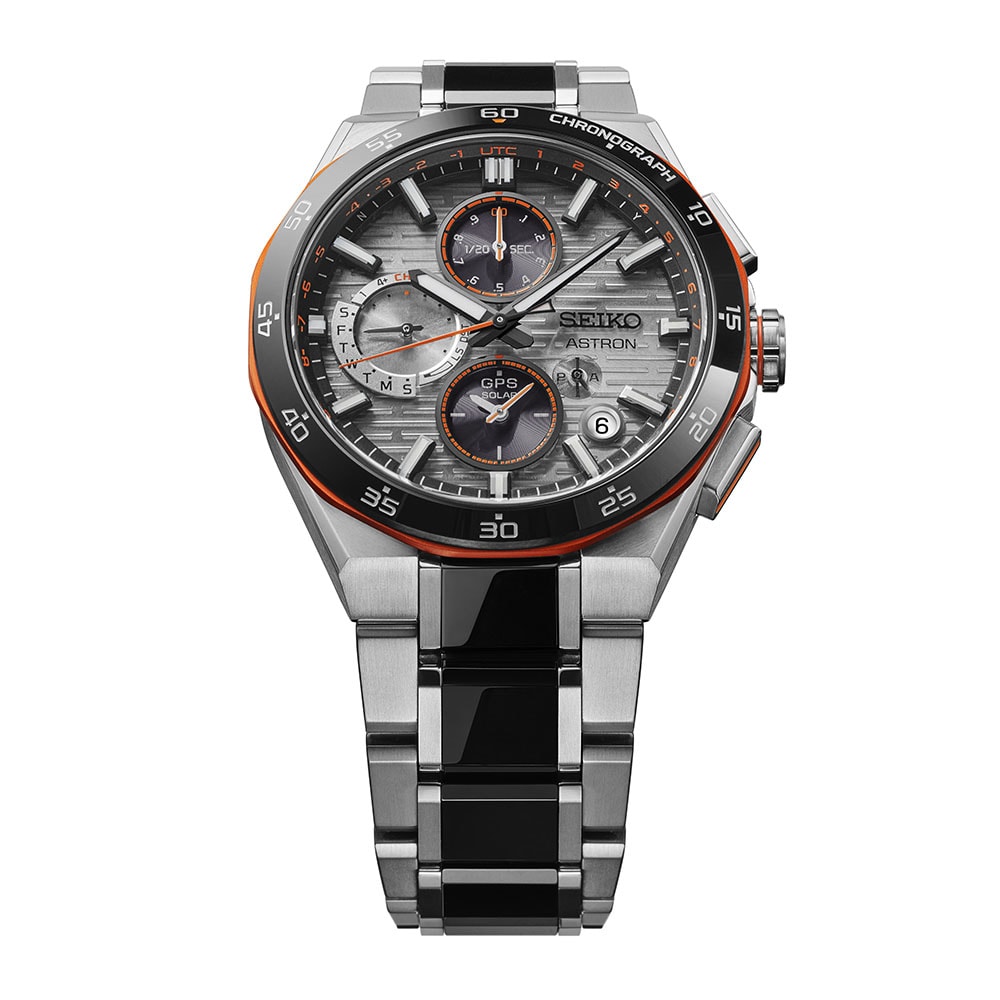 SSH183J Seiko Astron Future Innovation – Orange Accent GPS Solar Limited Edition