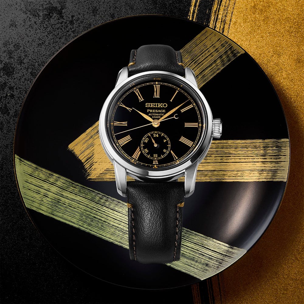 Seiko Presage Craftsmanship - Handmade Black Urushi Dial - SPB499J1 Limitli Üretim Otomatik Erkek Kol Saati