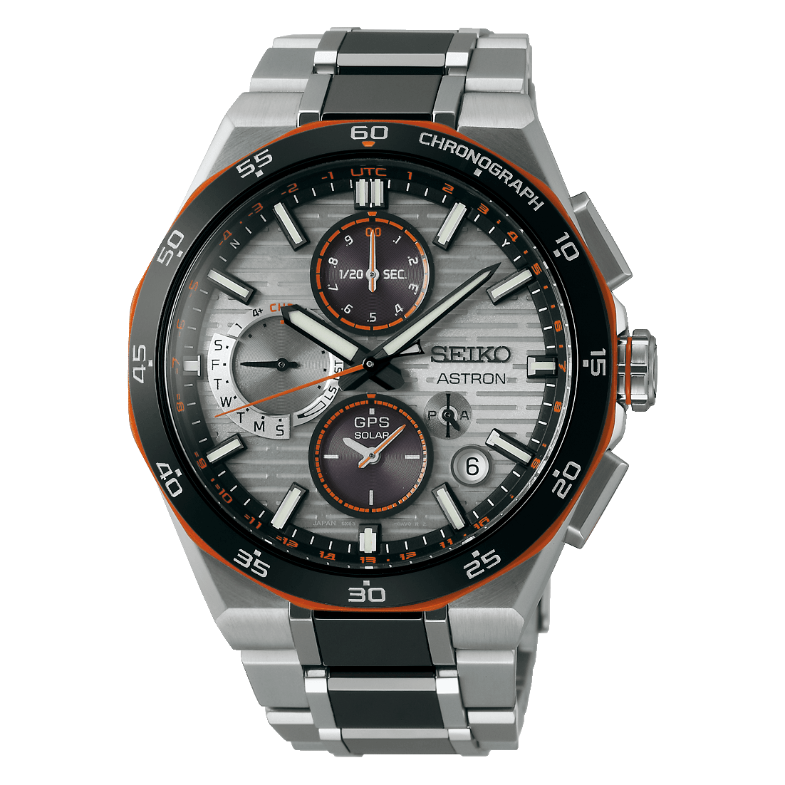 SSH183J Seiko Astron Future Innovation – Orange Accent GPS Solar Limited Edition