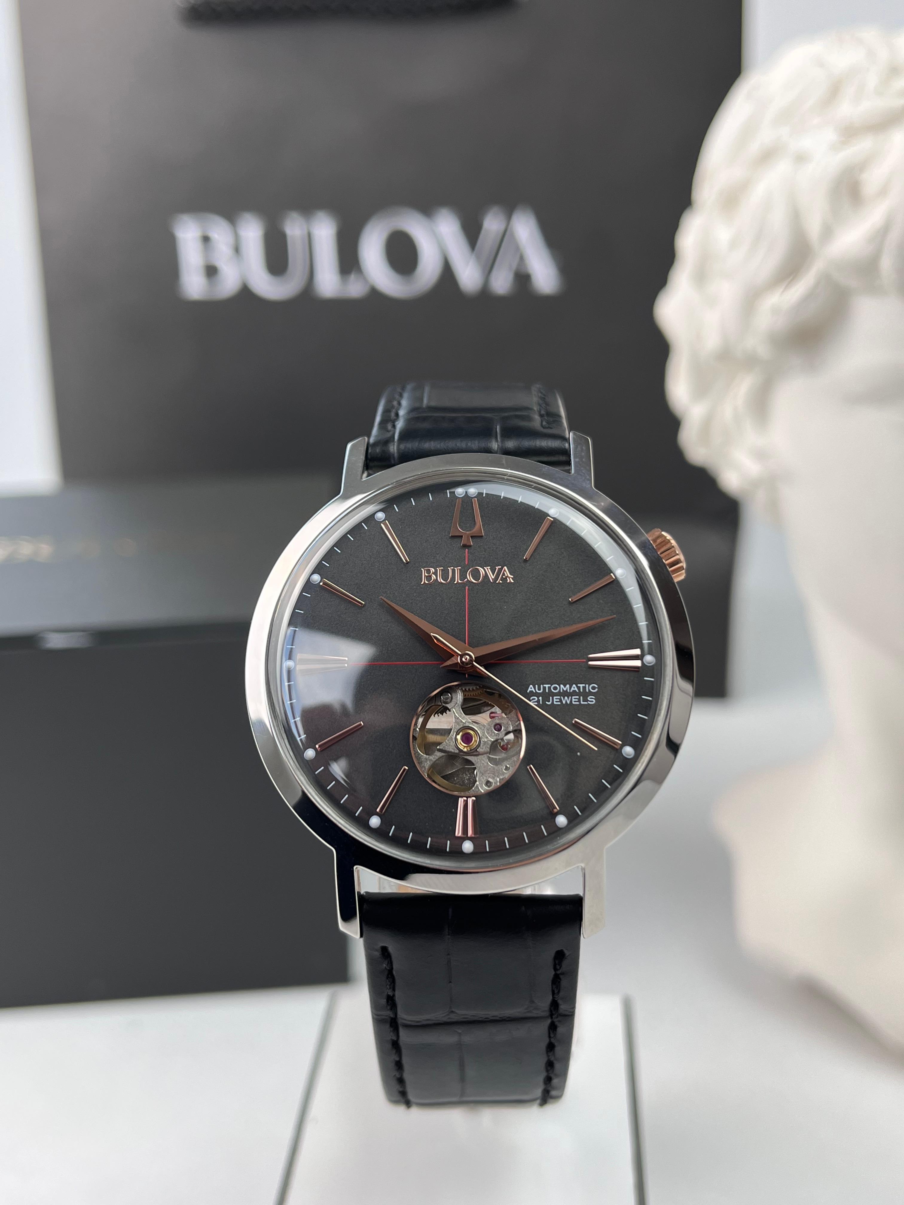 Bulova Open Heart Otomatik Kol Saati-98A187