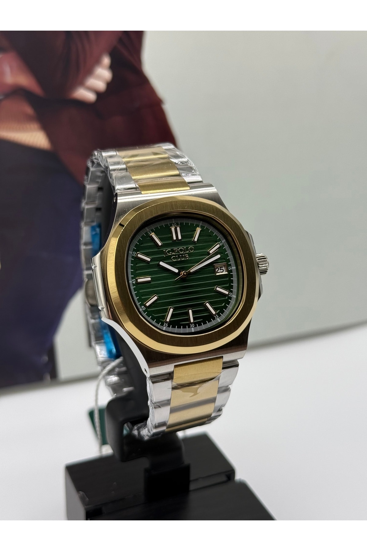 ÇELİK ERKEK KOL SAATİ JPC.0925 S04428M - yeşil