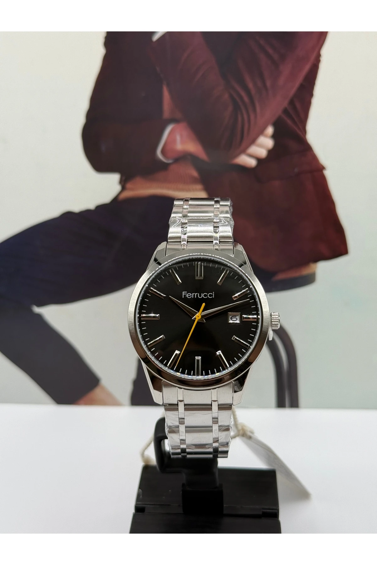 03619M ERKEK KOL SAATİ  - Siyah