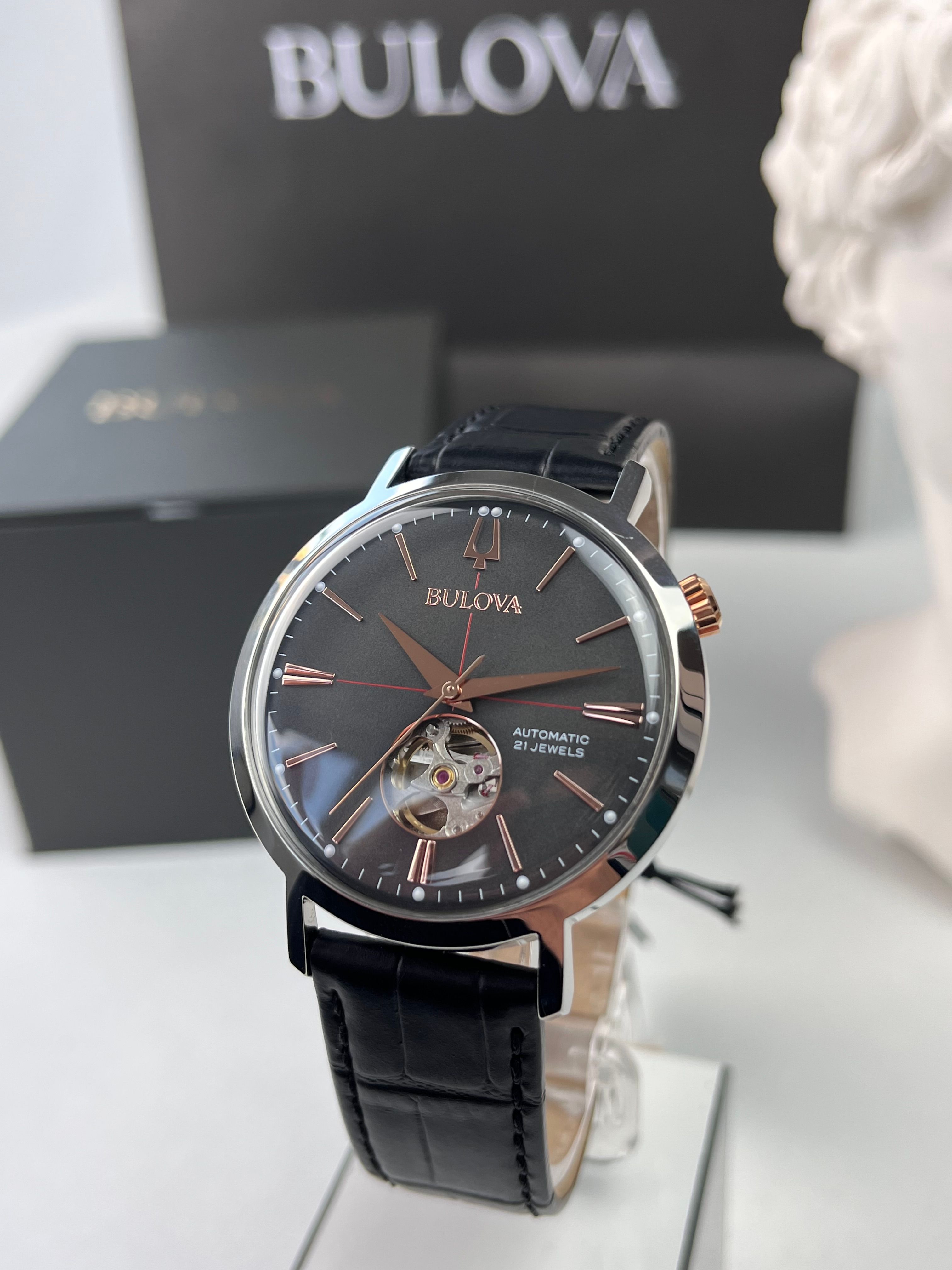 Bulova Open Heart Otomatik Kol Saati-98A187